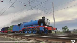 TRAINZ RAILROAD SIMULATOR - GORDON NUMBER 4 VS SHAKING THOMAS - KING CROSS EDINBURGH!