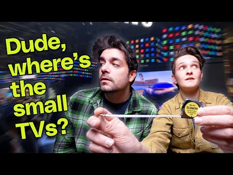Video Thumbnail: What happened to all the small TVs?