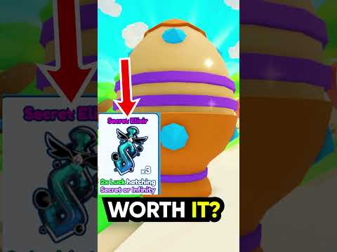 POV: SECRET ELIXIR is OP in Bubble Gum Simulator INFINITY #roblox #shorts