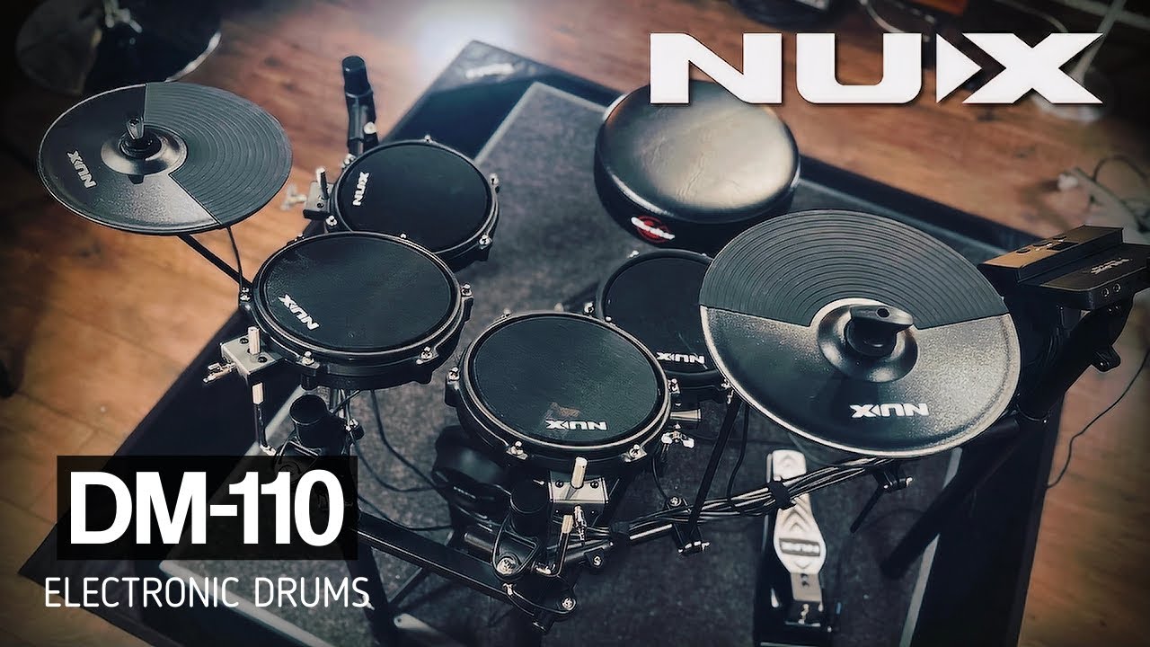 NUX DM-110 electronic drums first playing at Spytunes Studio