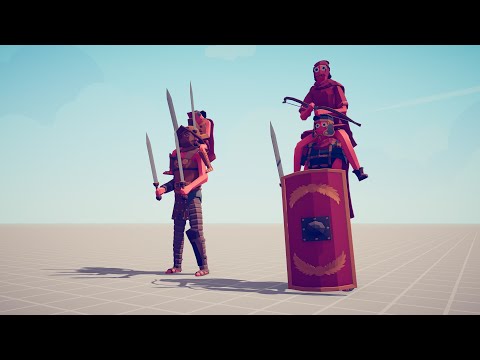 GLADIATOR & ANCIENT TANK vs EVERY UNIT - Totally Accurate Battle Simulator TABS