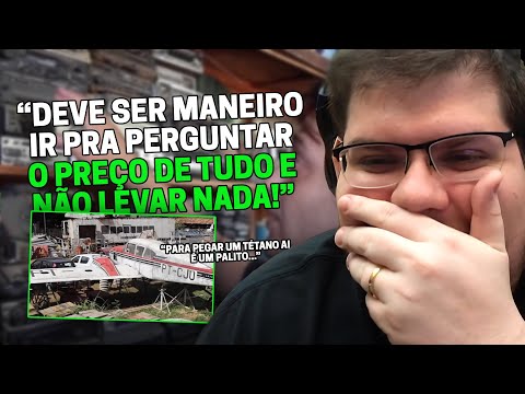 CASIMIRO REAGE AO PARAÍSO DOS ACUMULADORES (MERCADO SURPRESA) | Cortes do Casimito