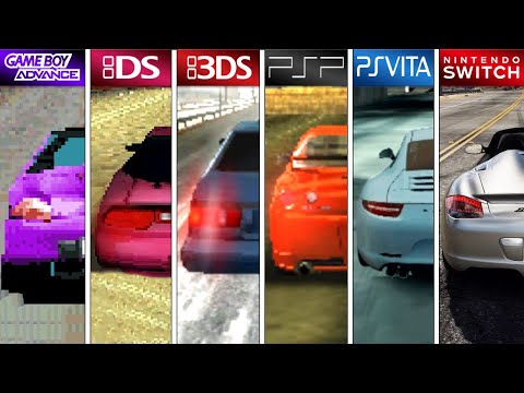 Need For Speed - GBA vs DS vs 3DS vs PSP vs PS Vita vs Switch (Handheld Consoles Comparison)