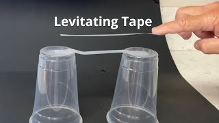 This Simple Trick Makes Tape Float in Midair