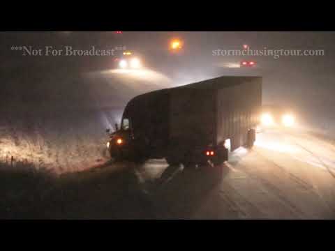 01/14/2021 DES MOINES, IOWA BLIZZARD BEGINS