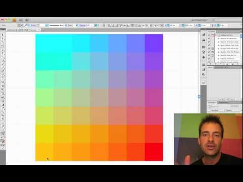 Every Color Lesson in Josef Albers' Course Explained in Adobe Illustrator by the Color Matrix.