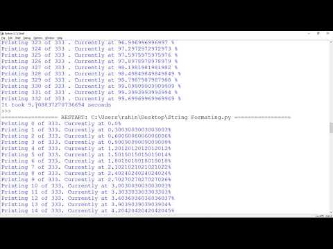 09 Eng Python 3 Strings 3 String Formatting