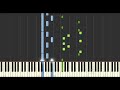 Yann Tiersen - Les Enfants (Synthesia Tutorial) [Piano]