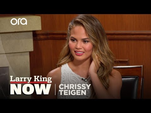 Chrissy Teigen on "Larry King Now" - Full Episode Available in the U.S. on Ora.TV