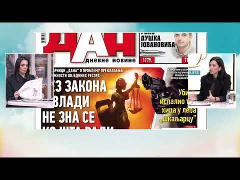 BOJE JUTRA - PREGLED ŠTAMPE (JEVROSIMA PEJOVIĆ) | Vijesti online