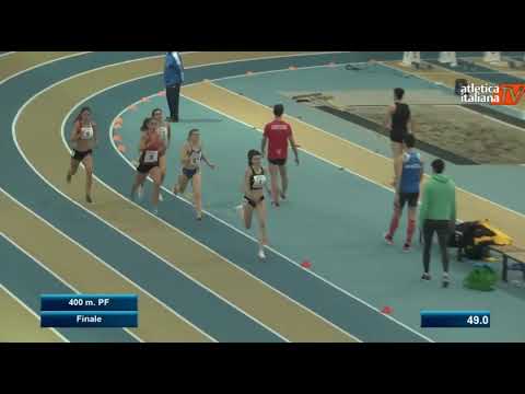 Finale 400 metri Promesse Donne - Campionati Italiani Juniores e Promesse 2019