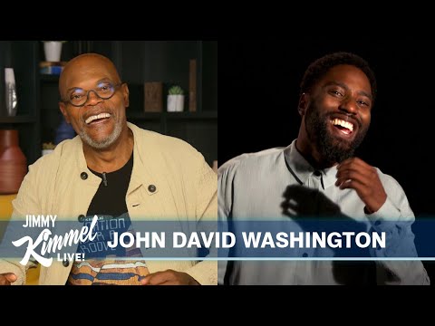 Guest Host Samuel L. Jackson Interviews John David Washington
