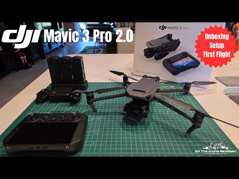 DJI Mavic 3 Pro 2.0 Unboxing Setup First Flight