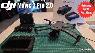 DJI Mavic 3 Pro 2.0 Unboxing Setup First Flight