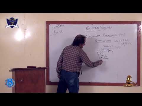 Pakistan Studies Lecture-6 LLB 5 Years Program