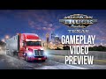 Gameplay video of American Truck Simulator: Texas  PC