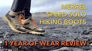 I wore these boots for over a year, are they any good? | Merrel Speed Solo Boots | Review