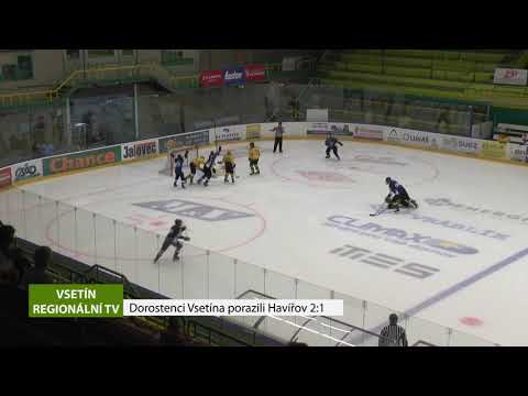 VSETÍN: Dorostenci Vsetína porazili Havířov 2:1