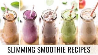 HEALTHY SMOOTHIE RECIPES | 5 smoothies for weight loss