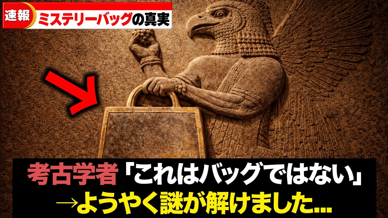 【ゆっくり解説】日本やシュメール、エジプトで共通して描かれる神々のハンドバッグ...実はこれ、バッグではなく「とある装置」でした...【都市伝説  ミステリー】