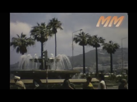 Morocco day trip to Ceuta Spain 1969 old cine film 341