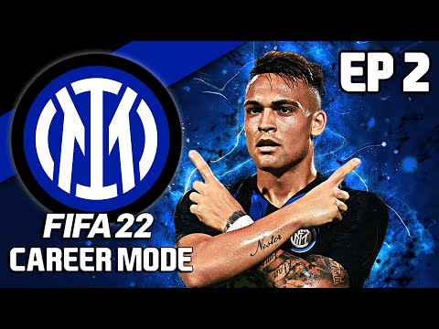 FIFA 22 INTER MILAN CAREER MODE EP2 - THE CHAMPIONS LEAGUE BEGINS