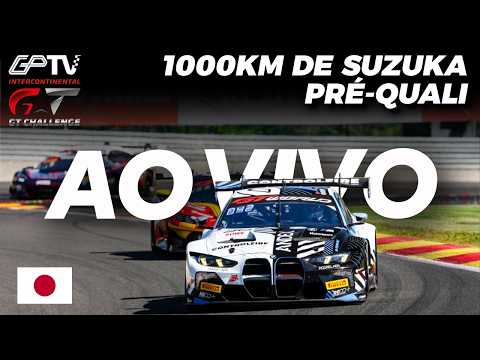 🔴 1000 KM DE SUZUKA AO VIVO E COM IMAGENS | PRÉ-QUALI | IGTC 2026 | 4ª ETAPA
