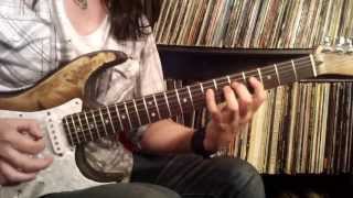 The Winery Dogs - Not Hopeless - guitar solo lesson by Dani Vargas