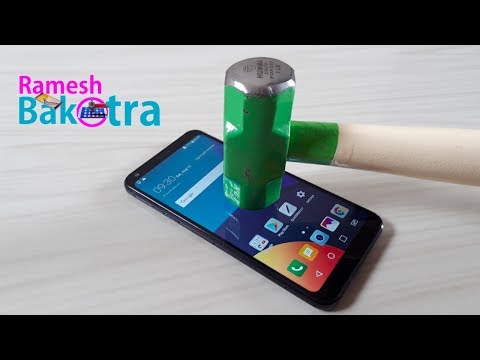 LG Q6 Screen Scratch Test Gorilla Glass 3