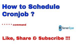 How to Manage Cron Jobs | How to Schedule tasks with Crontab