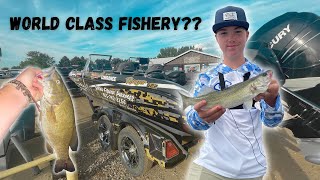 Fishing for Walleye and Smallmouth at New Evarts Resort