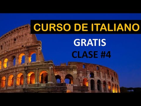 clase #4 de ITALIANO BÁSICO con @SoyMiguelIdiomas / SOY MIGUEL IDIOMAS