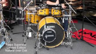 Video thumbnail for Tama Superstar Hyper-Drive Natural Amber Oak by CranbourneDrumstore