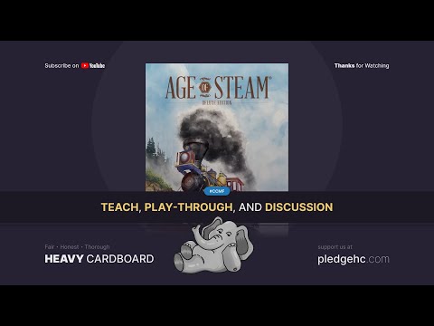 Age of Steam: Westeros 4p Teaching, Play-through, & Round table by Heavy Cardboard