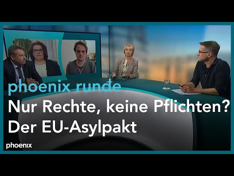 phoenix runde: "Nur Rechte, keine Pflichten? Der EU-Asylpakt"