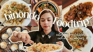 food trip in binondo: the great buddha cafe review
