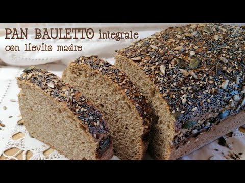 PANBAULETTO INTEGRALE con lievito madre