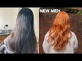Hair transformation // BLACK TO GINGER