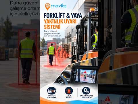 Forkliftlerde Yaya Yakınlık Uyarı Sistemi #movita #forklift #forkliftgüvenliği #isguvenligi