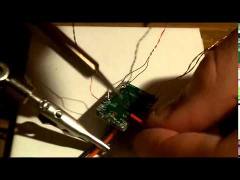 Hubsan 107 Based Build - Wiring