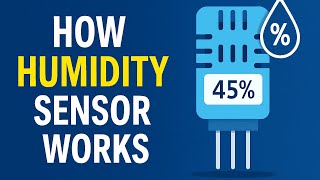 How Humidity Sensors Work | RH Sensor Explained with Animation