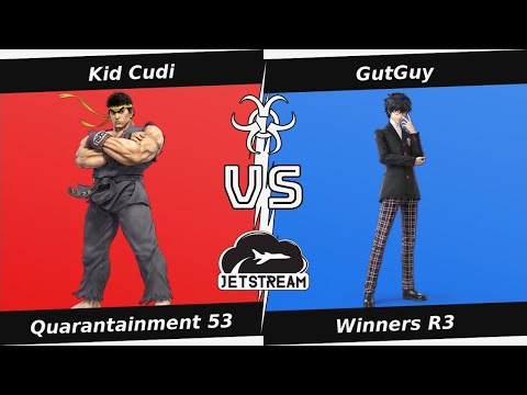 Quarantainment 53 Winners R3 - Kid Cudi (Ryu) Vs. GutGuy (Joker) Smash Ultimate - SSBU