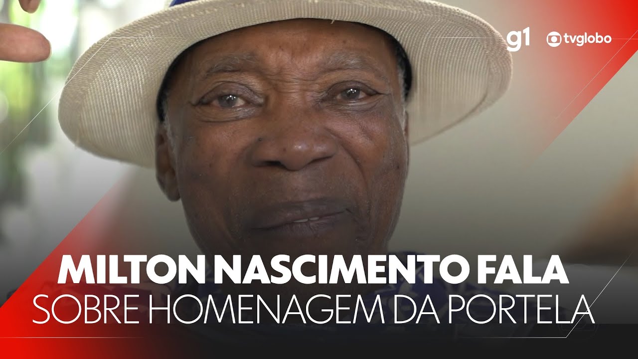 ‘Quero dançar e cantar com o povo’, diz Milton Nascimento sobre homenagem da Portela #g1 #JN