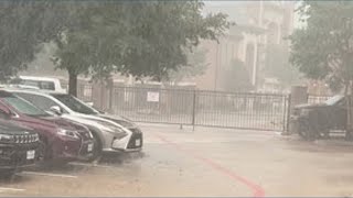 Storms hit Katy area