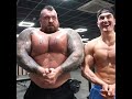 Eddie Hall vs Jesse James West!