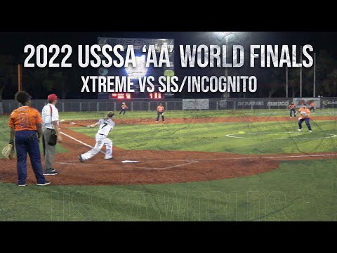2022 USSSA Womens AA World championship condensed game - Xtreme vs SIS/Incognito!