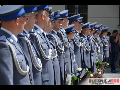 02.08.2016- Obchody Święta Policji w Oleśnicy