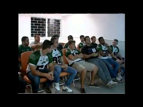 Coritiba Crocodiles - Preparação Brasil Bowl 2012 - GLOBO ESPORTE