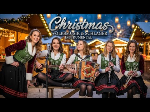 🎷🎄 Traditional German Christmas Music Live – Classic Bavarian Holiday Melodies 🎶🏔️🎅