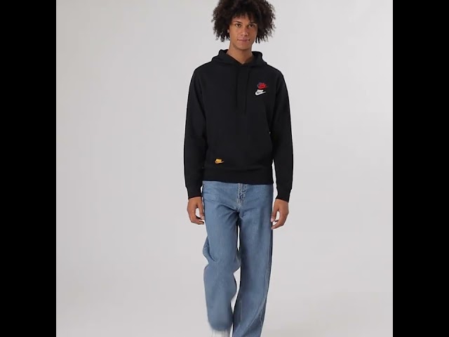 sweat nike hoodie fta multi logo